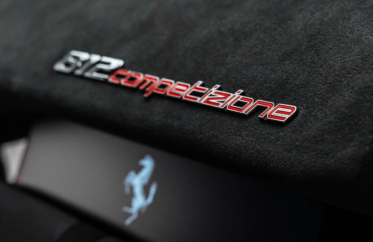Ferrari 812 Competizione 6.5L V-12 Naturally Aspirated Engine