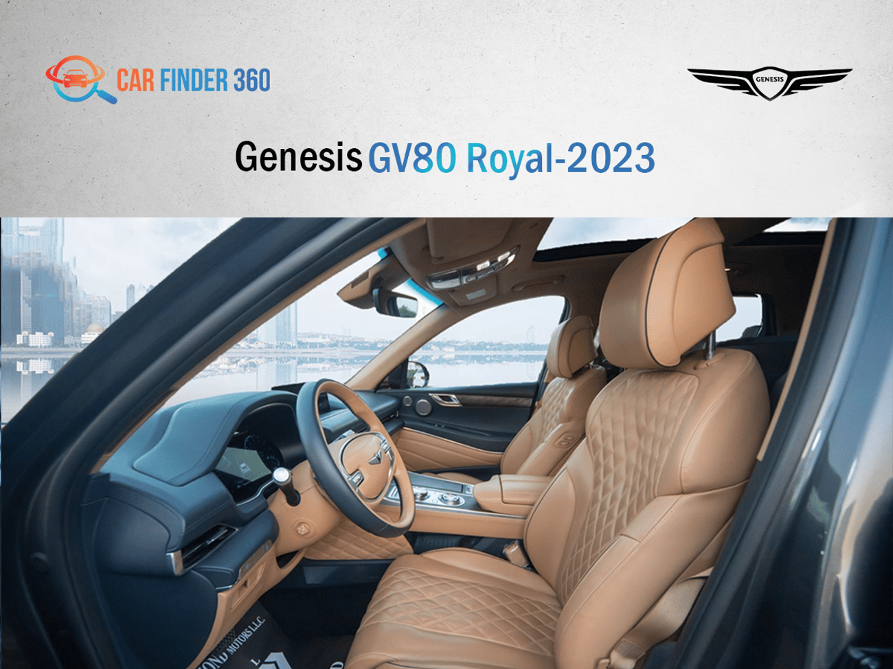 Genesis GV80 Royal 3.5L AWD