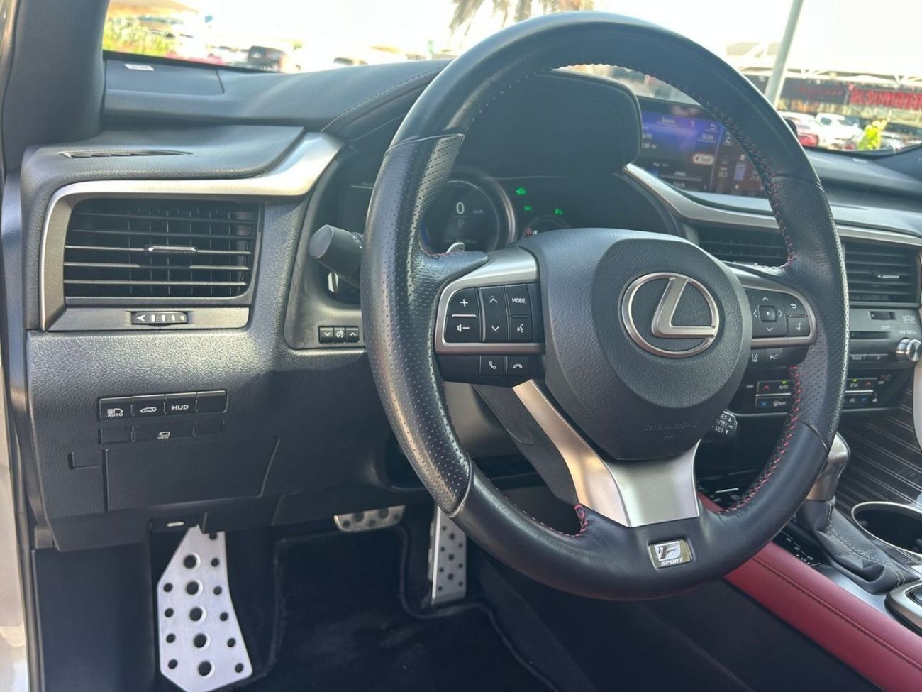 Lexus RX450h F Sport 3.5L Hybrid 2017 GCC AL FUTTAIM LOW MILEAGE SINGLE OWNER IN MINT CONDITION