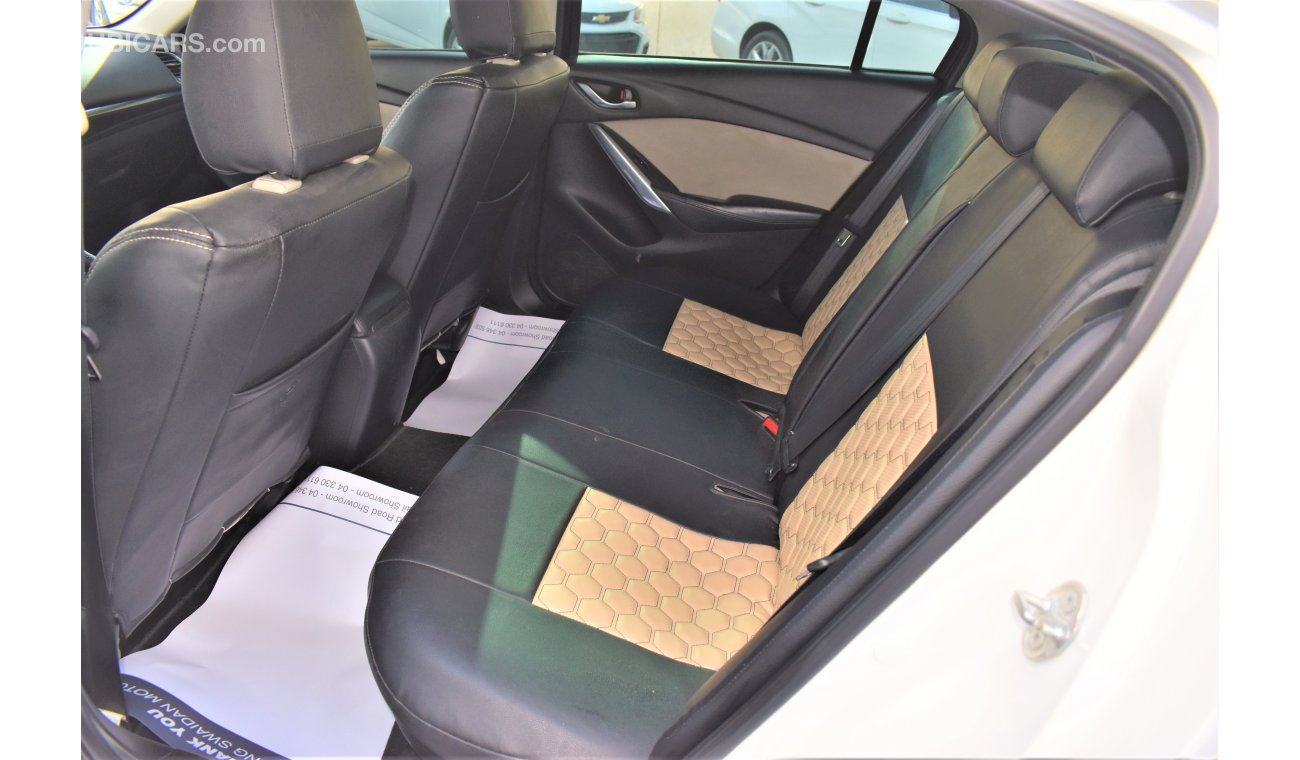 Used Mazda 6 AED 780 PM 0 DP S 2.5L 2015 GCC REAR CAMERA CRUISE CONTROL 2015 for sale in