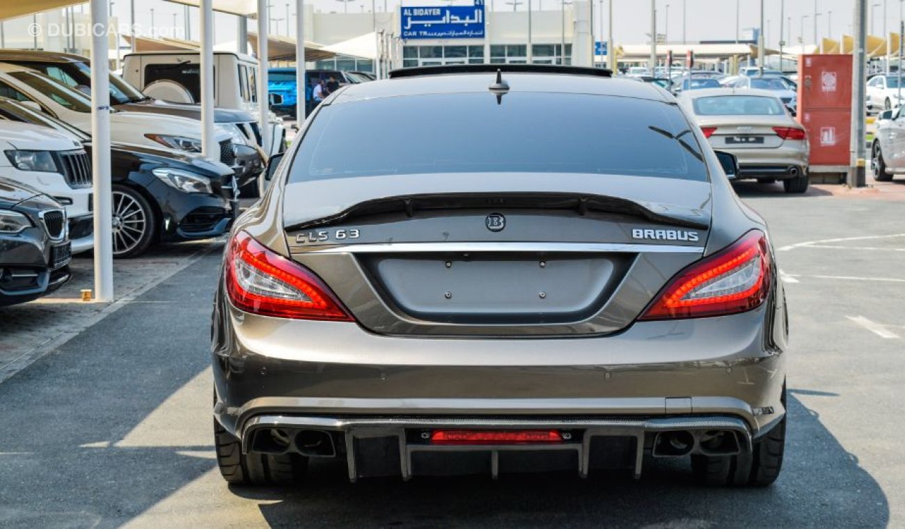 Mercedes-Benz CLS 63 AMG 2012 Convert BRABUS GCC Specification Very Clean Inside And Out Side Without Acceden