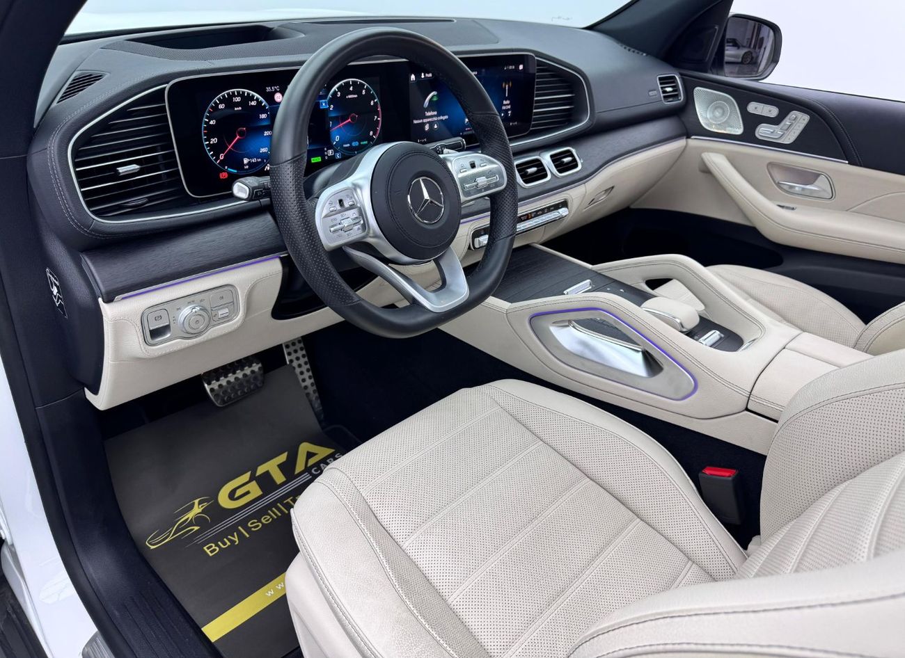 Mercedes-Benz GLE 450 2021 Mercedes-Benz GLS 450 4MATIC, Agency Warranty, Full Agency Service History, GCC