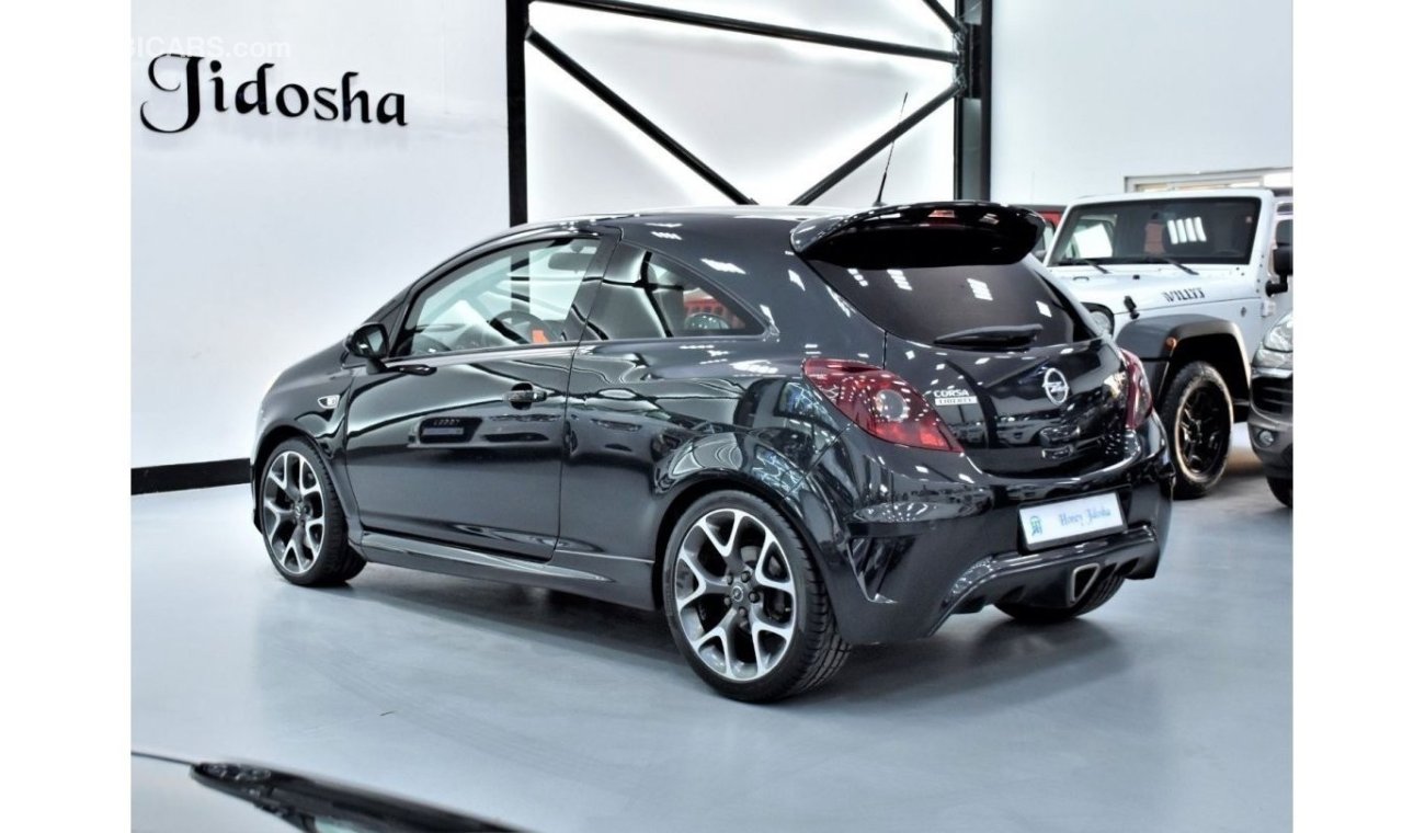 أوبل كورسا EXCELLENT DEAL for our Opel Corsa OPC ( 2014 Model ) in Dark Gray Color GCC Specs