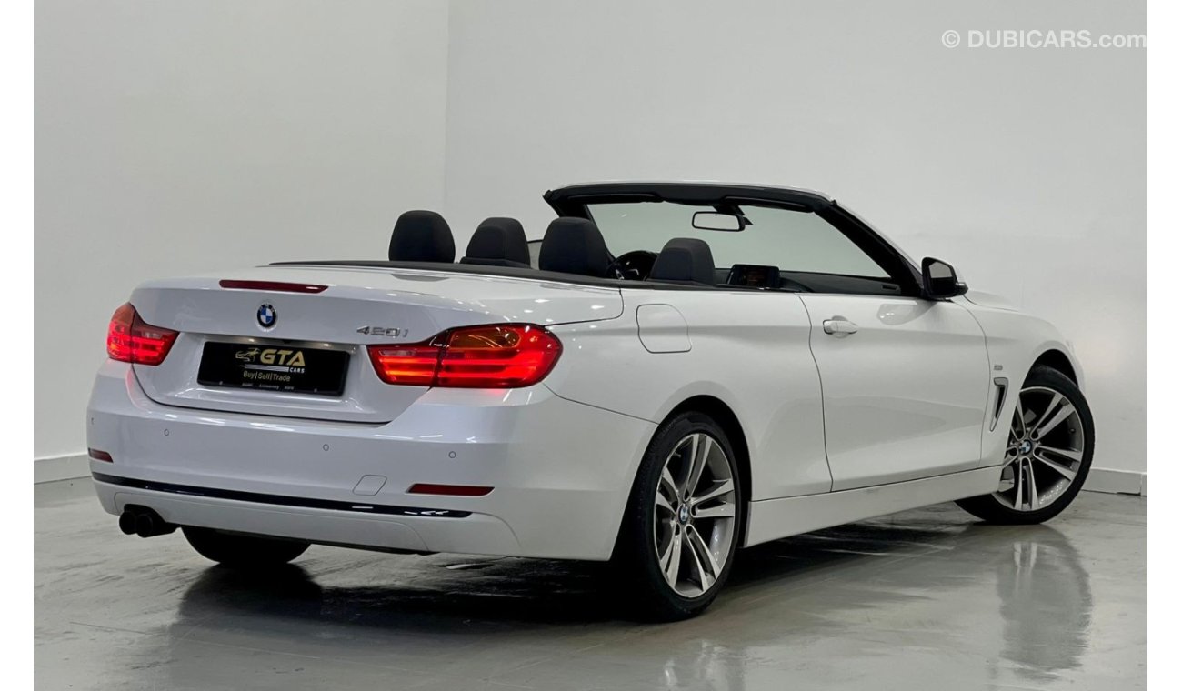 بي أم دبليو 420 M سبورت 2017 BMW 420i M- Sport Convertible, Warranty, BMW Service Pack 2024, low Kms, GCC Specs