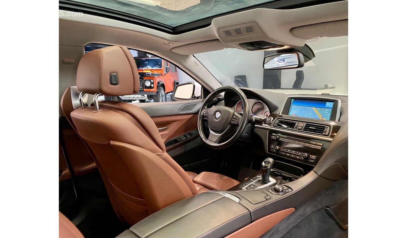 بي أم دبليو 640i 2013 BMW 640i Grand Coupe, BMW History, Warranty, Service Contract, GCC