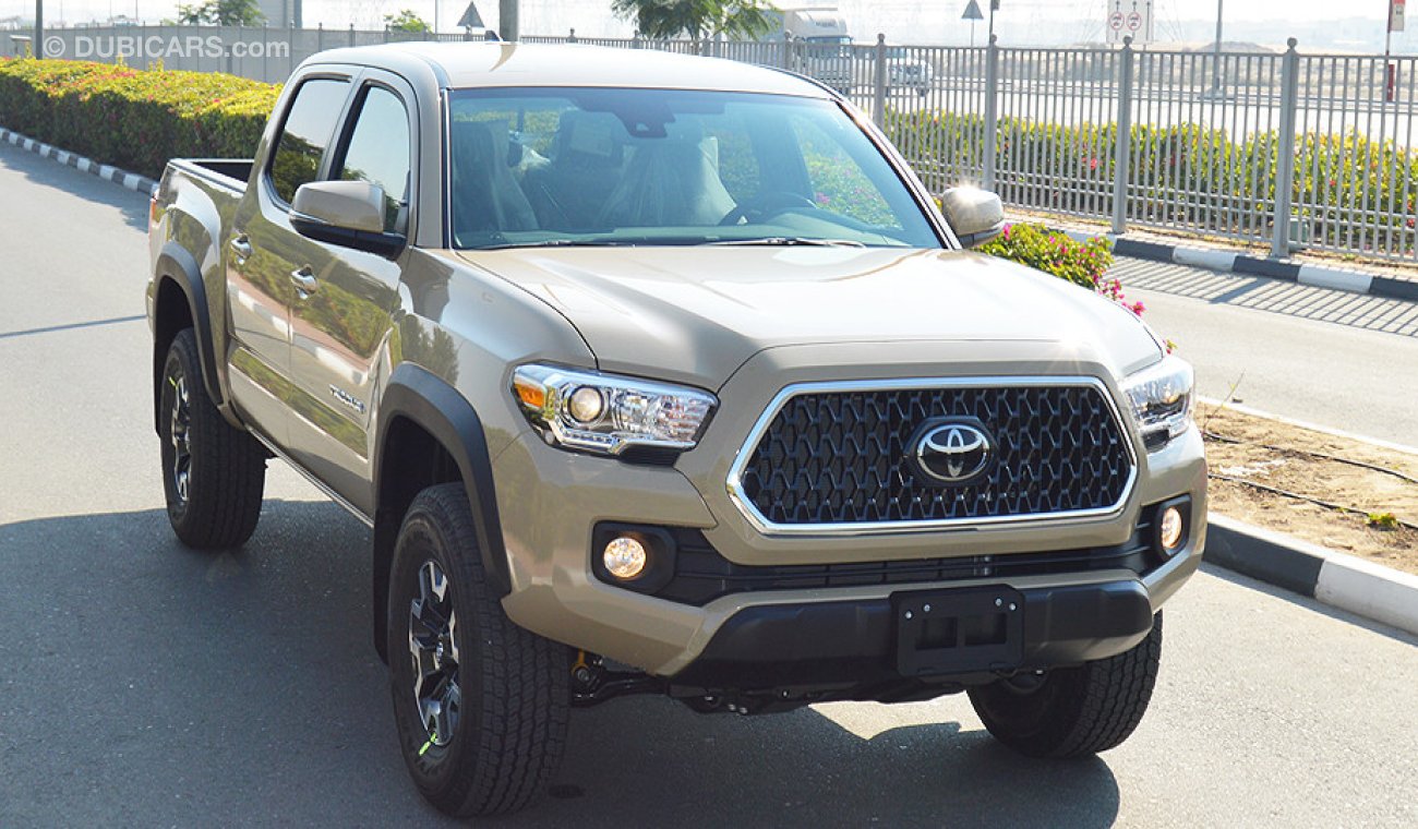 Toyota Tacoma 2019 TRD Offroad, 3.5L V6 4X4, 0km with 6 Years or 200,000km Warranty + 1 Free Service