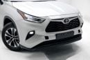 تويوتا هايلاندر GLE 2.5L Hybrid - Platinum White Pearl Inside Grey | Export Only
