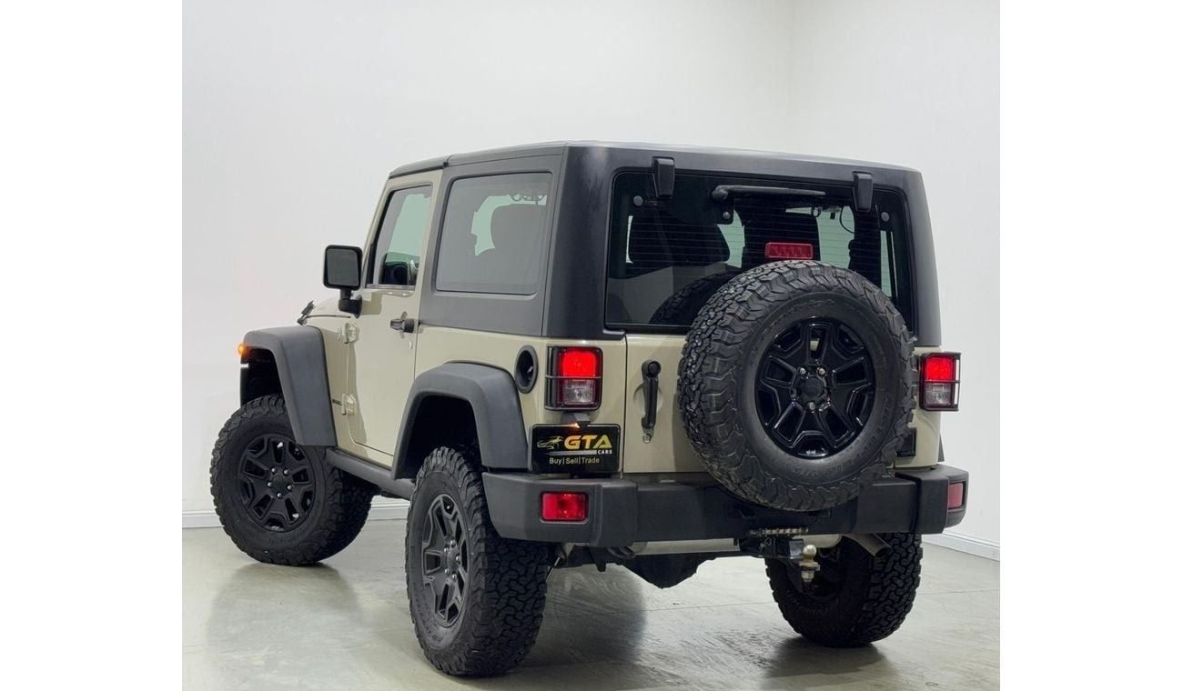 Jeep Wrangler Willys Wheeler 3.6L A/T (3 Door) 2017 Jeep Wrangler Willys Wheelers, Full Jeep Service His