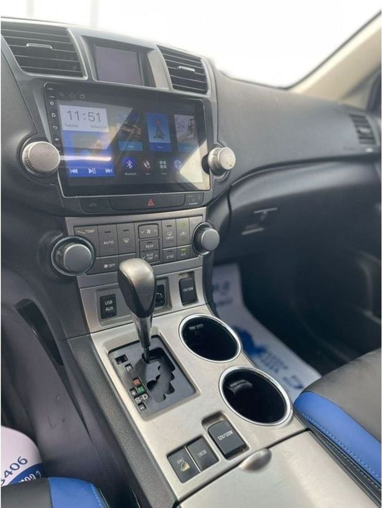 Toyota Highlander 2013 Toyota Highlander XLE+ 4x4 Full Option 7 Seater With Rear CAM & Rims - Canadian Specs - 145,000