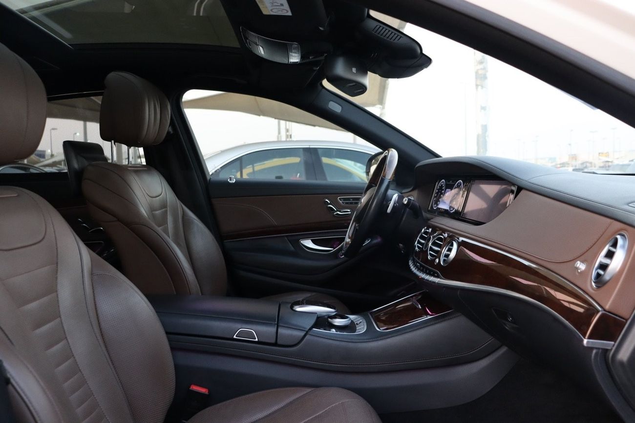 Mercedes-Benz S 500 High Mercedes-Benz S500 / 2015 / GCC / Free Accident / Only 99,000Km