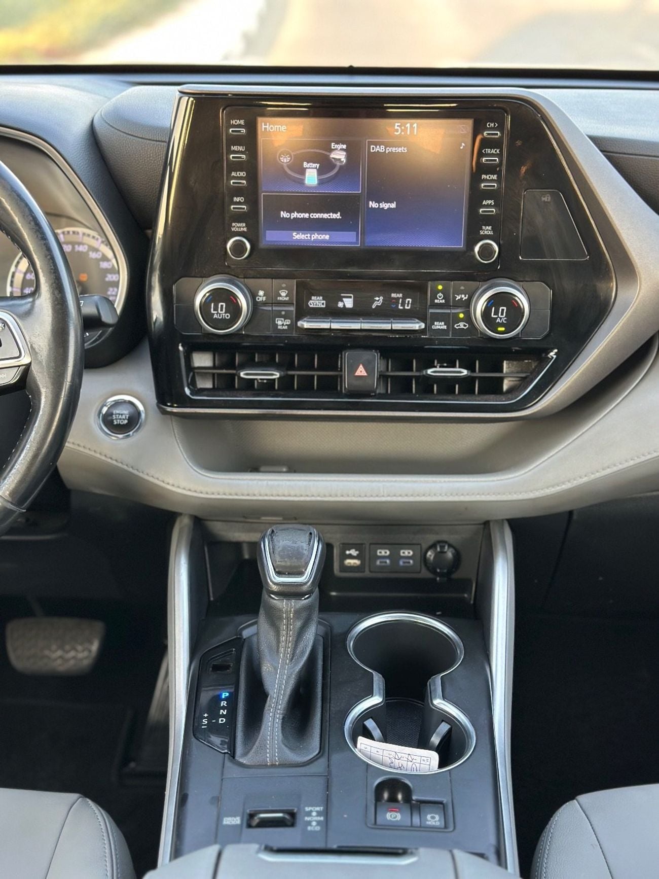 تويوتا هايلاندر GLE 2.5L