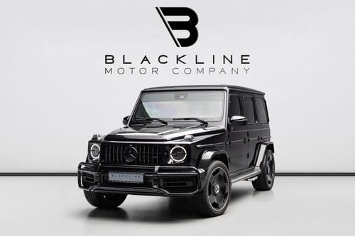 Mercedes Benz G63 AMG STANDARD BUY NOW, PAY 2027 | THE BLACKLINE STANDARD | Mercedes Warranty + Service Contract, GCC
