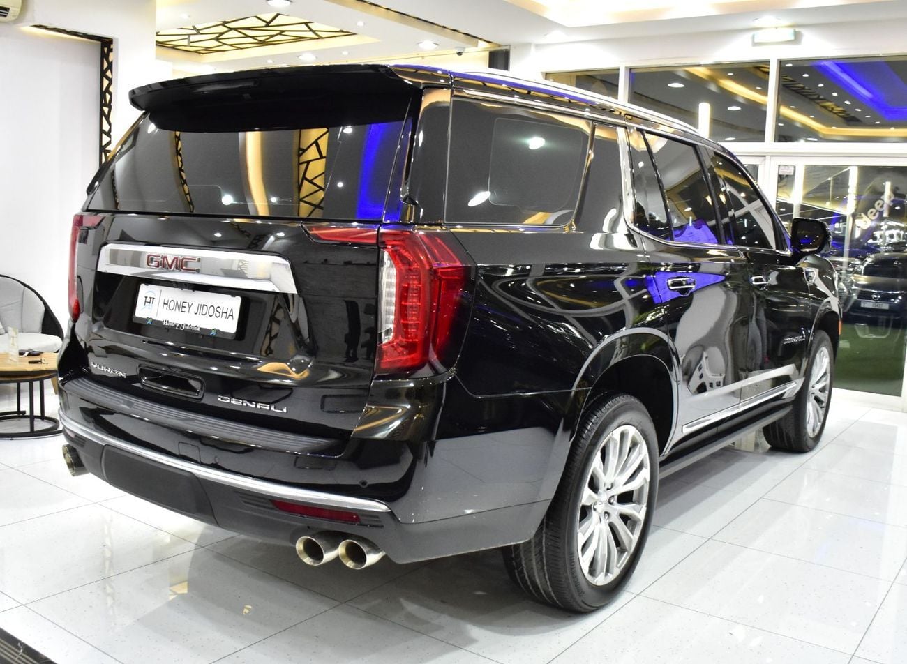 GMC Yukon EXCELLENT DEAL for our GMC Yukon Denali ( 2023 Model ) in Black Color GCC Specs