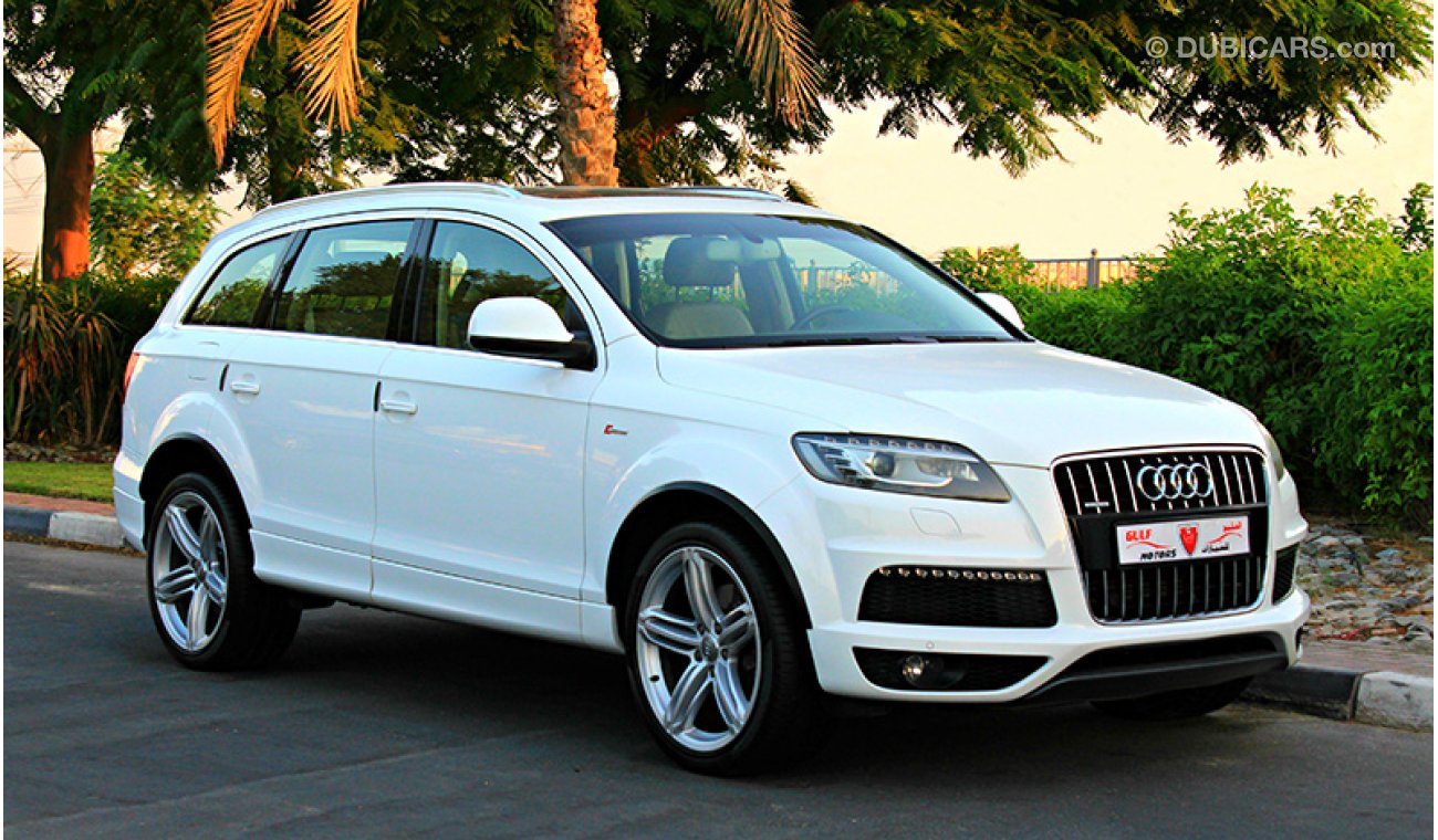 أودي Q7 SLINE SUPERCHARGED 2012 - EXCELLENT CONDITION