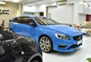 Volvo V60 POLESTAR EXCELLENT DEAL for our Volvo V60 Polestar T6 ( 2016 Model ) in Blue Color GCC Specs