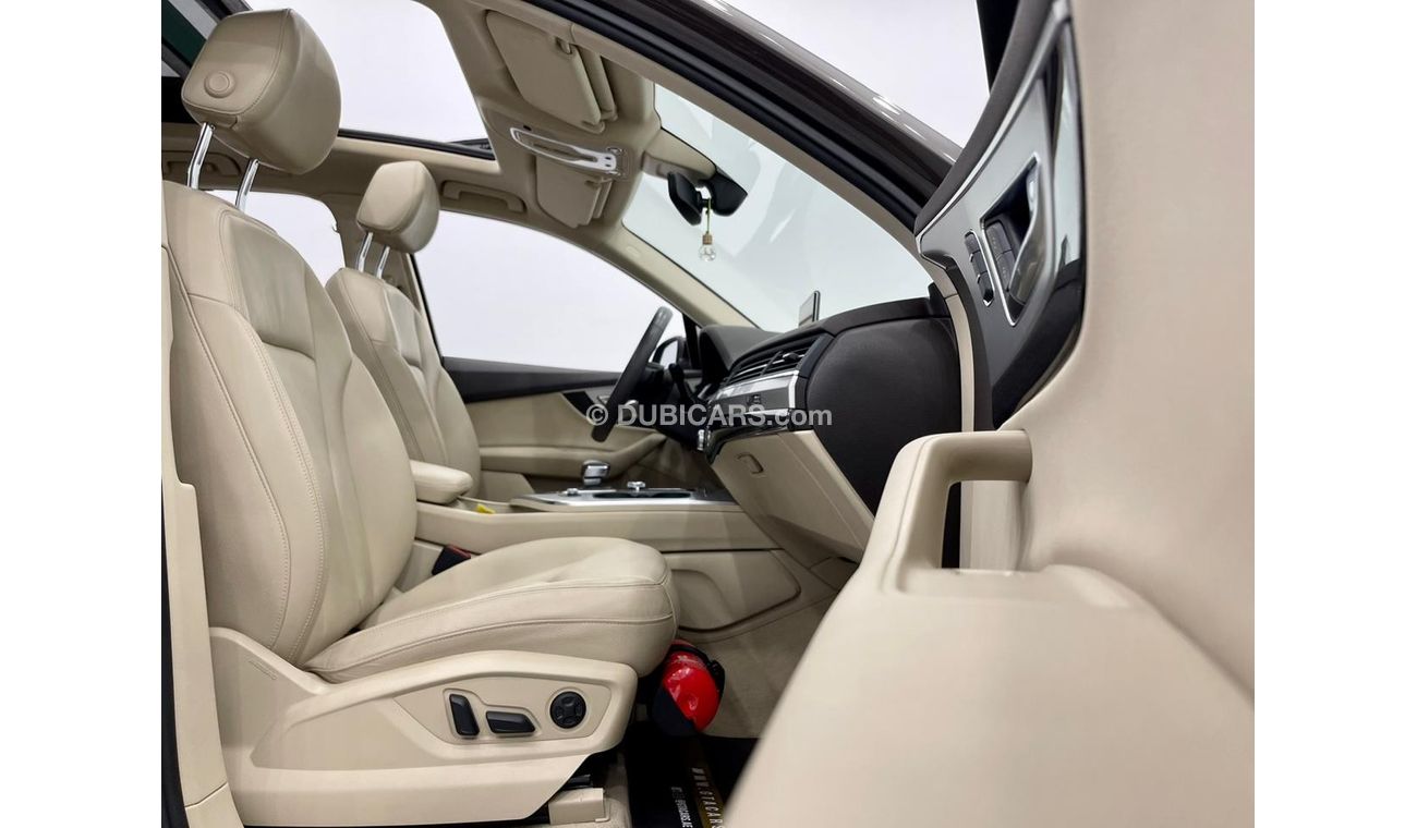 Audi Q7 45 TFSI quattro 2018 Audi Q7 45-TFSI, Full Audi History, Audi Service Contract 2023, Low Kms, GCC Sp