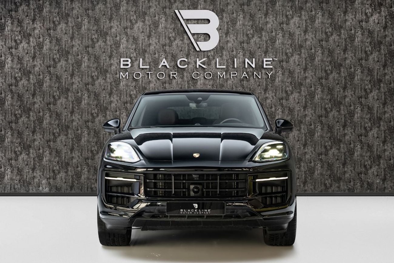 Porsche Cayenne STANDARD BUY NOW, PAY LATER | THE BLACKLINE STANDARD | 2027 Porsche Warranty, Low KM's, GCC