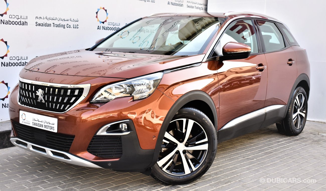 Peugeot 3008 1.6L ALLURE 2019 GCC SPECS AGENCY WARRANTY UP TO 2024 OR 100,000KM