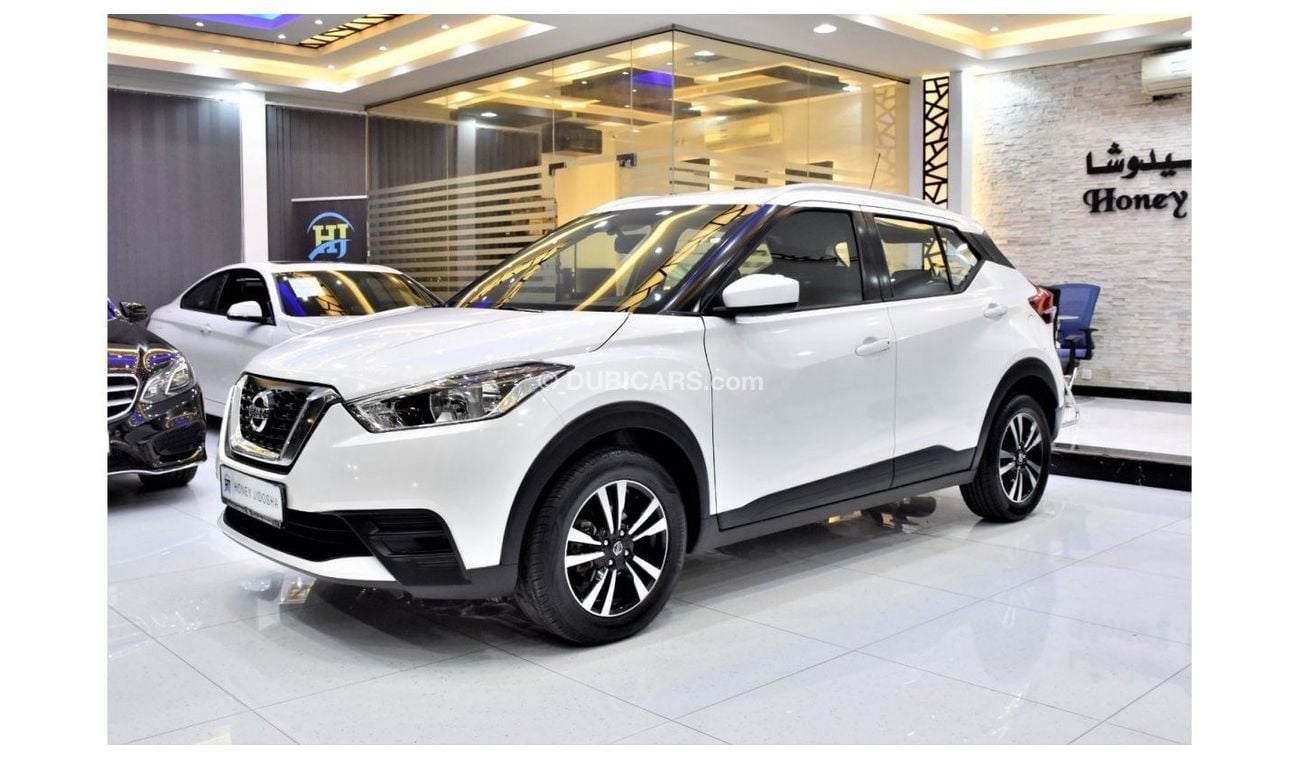 Nissan Kicks EXCELLENT DEAL for our Nissan Kicks ( 2019 Model ) in White Color GCC Specs