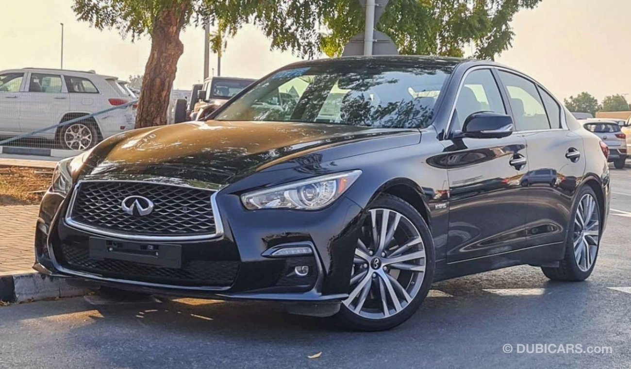 إنفينيتي Q50 Hybrid 2019 | Full Option | GCC | Brand New