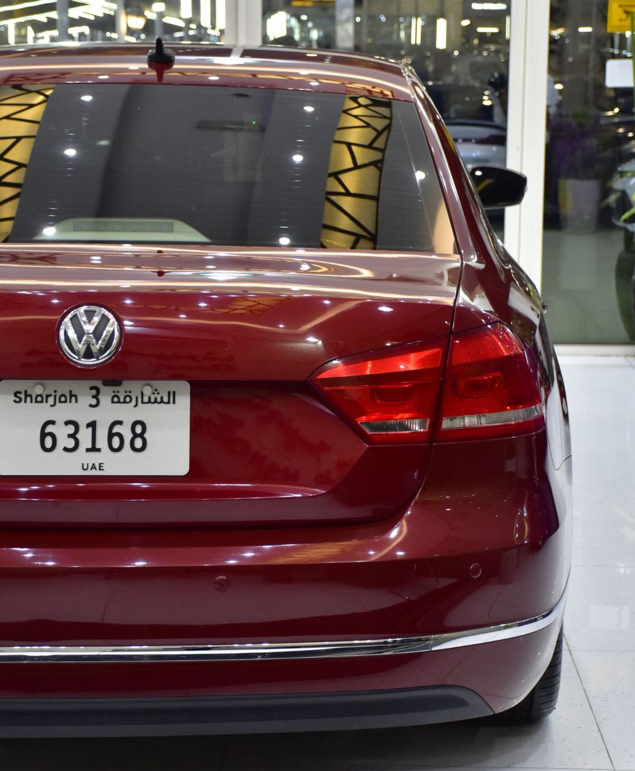 Volkswagen Passat SEL EXCELLENT DEAL for our Volkswagen Passat ( 2016 Model ) in Red Color GCC Specs