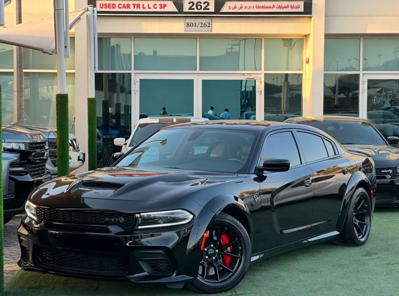 Dodge Charger DODGE CHARGER SRT HELLCAT REDEYE WIDEBODY 2022 GCC FULL OPTION ORIGINAL PAINT UNDER WARRANTY