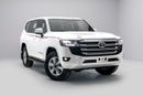 تويوتا لاند كروزر GXR Standard 3.5L - White Pearl Inside Black | Export Only