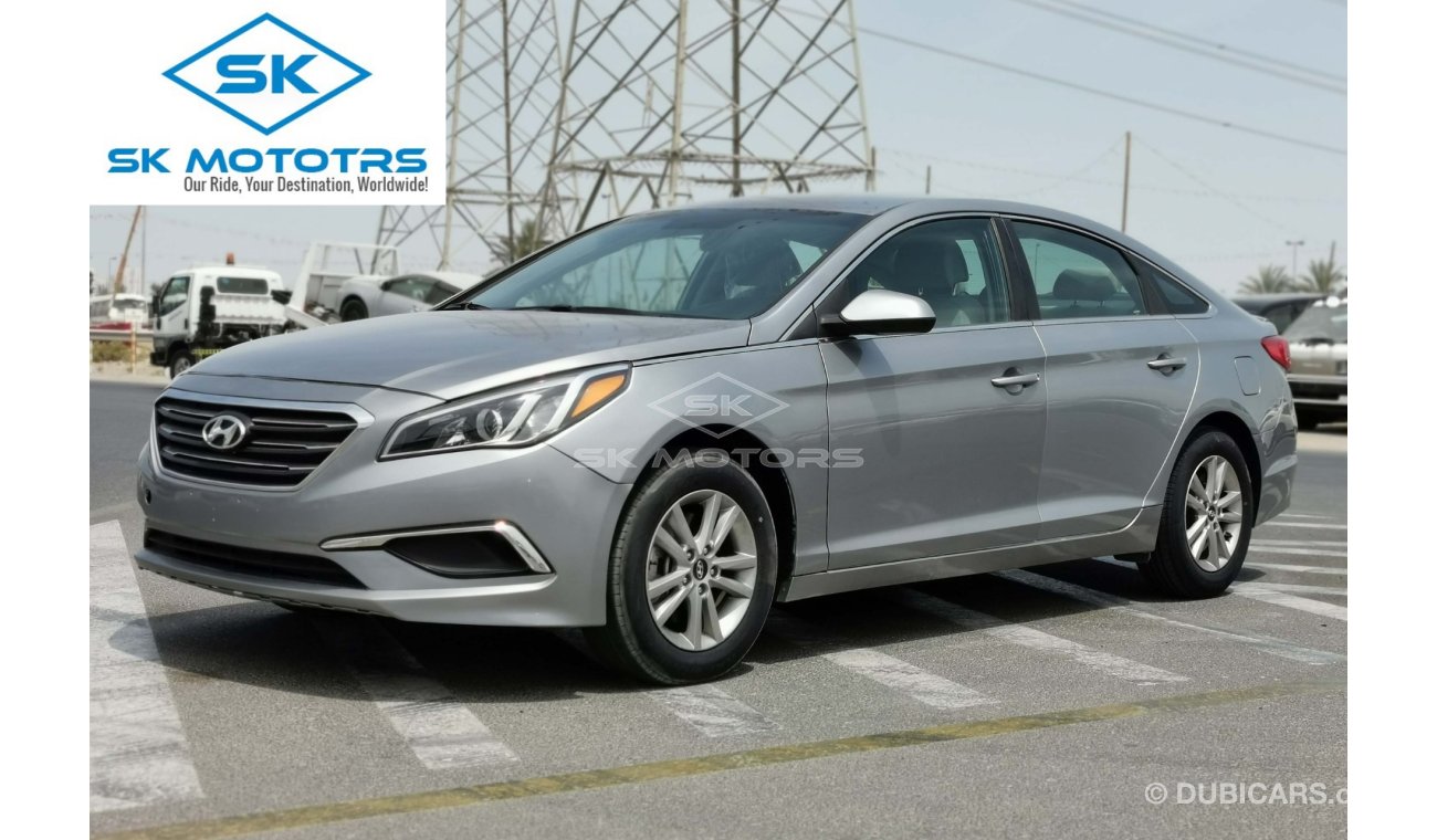 Hyundai Sonata 2.4L, 16" Rims, DRL LED Headlights, Drive Mode, Bluetooth, Fabric Seats, Dual Airbags (LOT # 831)