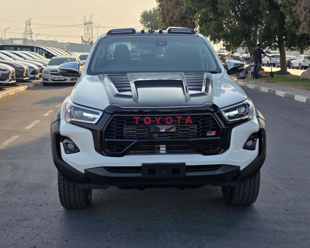 Toyota Hilux Year Model 2021 ,GR Kit 2024 Shape ,Diesel 2.8L ,Right Hand Drive Automatic