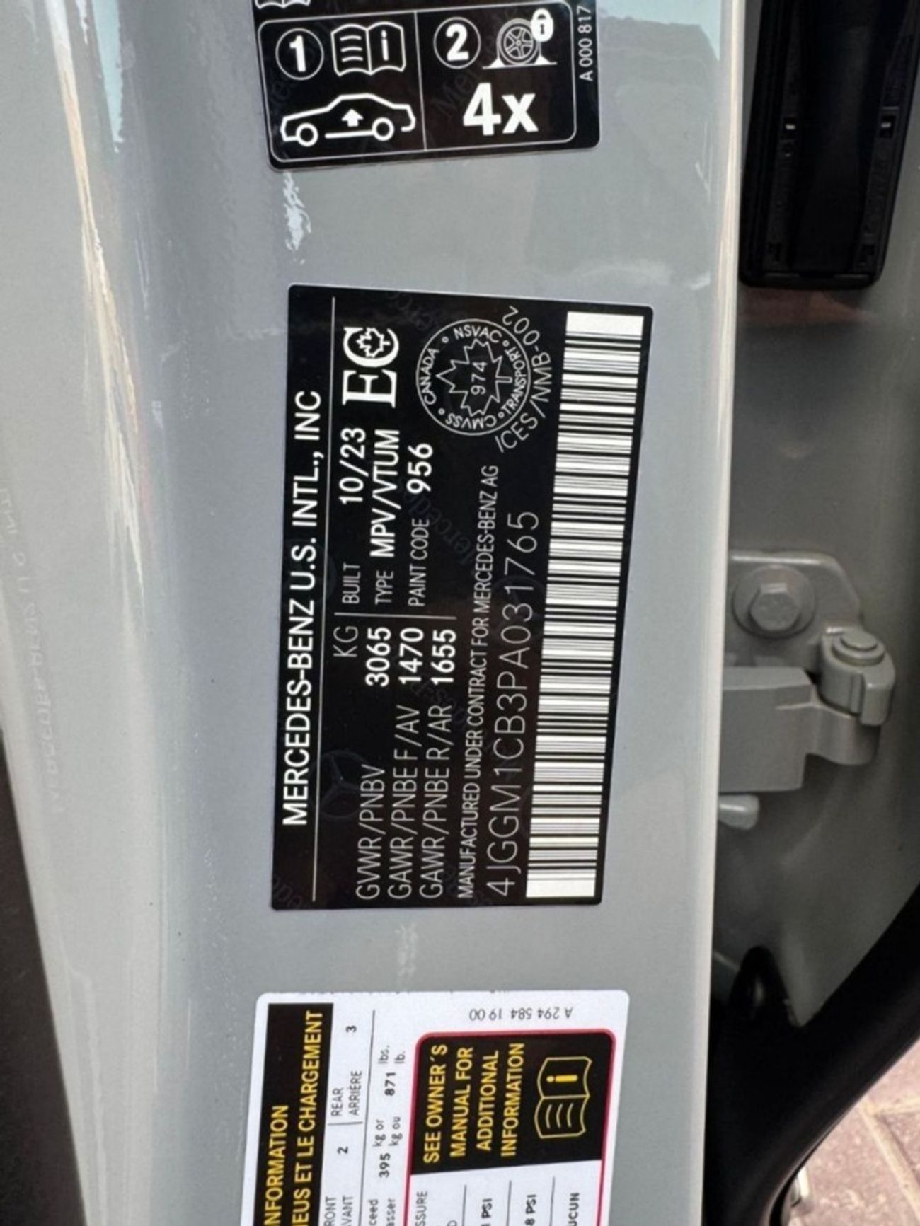 Mercedes-Benz EQE 350 SUV MERCEDES-BENZ EQE 350 SUV | 4 MATIC, FULL OPTION | FOR UAE +10% VAT & CUSTOMS