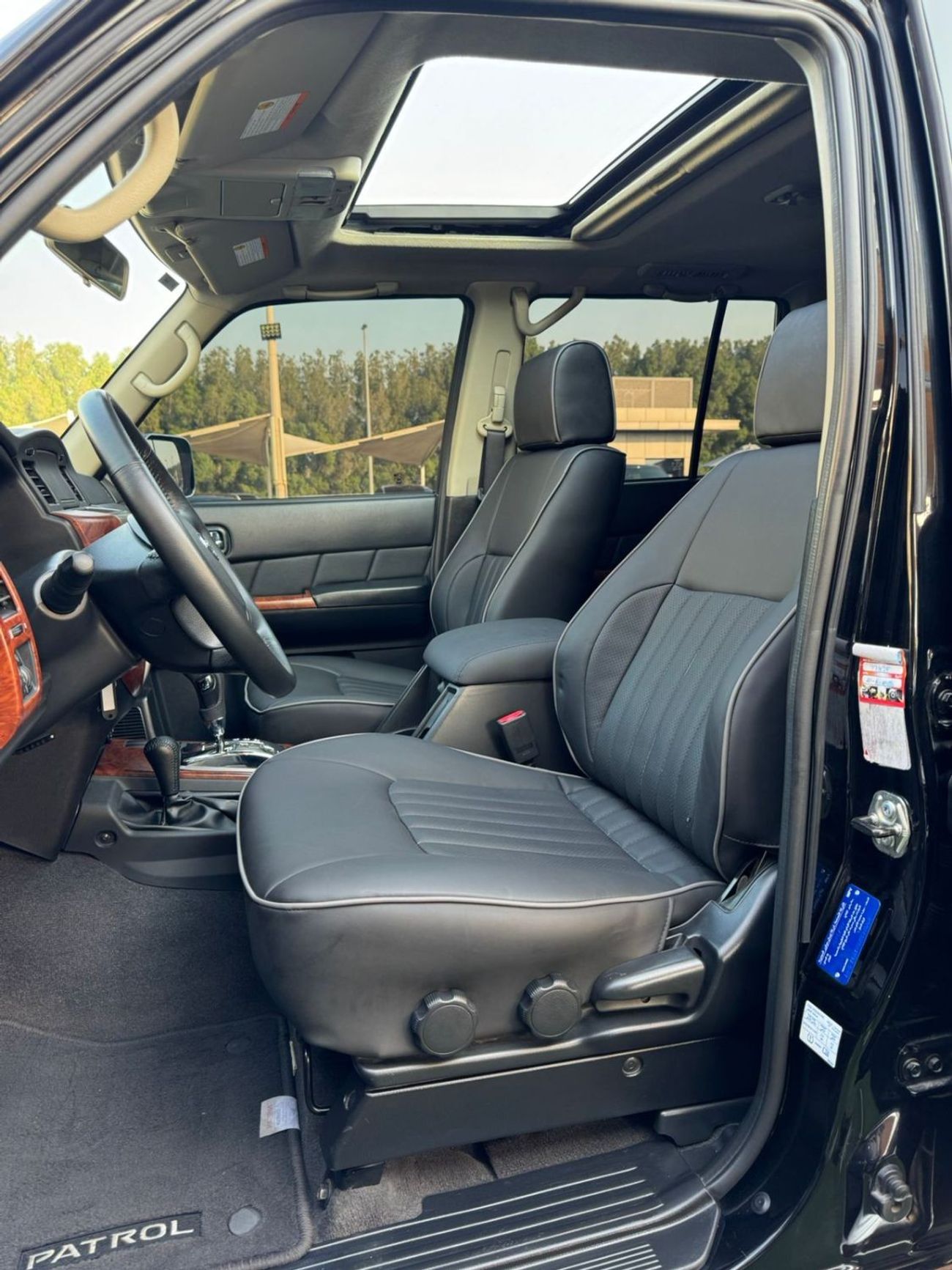 نيسان باترول سفاري نيسان باترول سفارى 2021 خليجي صبغ وكاله تشييكات وكاله