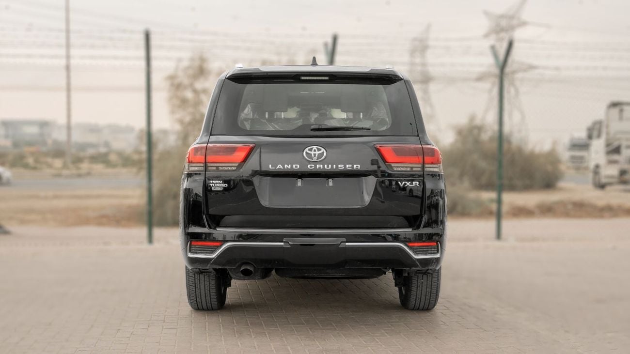 Toyota Land Cruiser 2026 Toyota Land Cruiser VXR 3.5L AT Petrol (Saudi Specs) Black