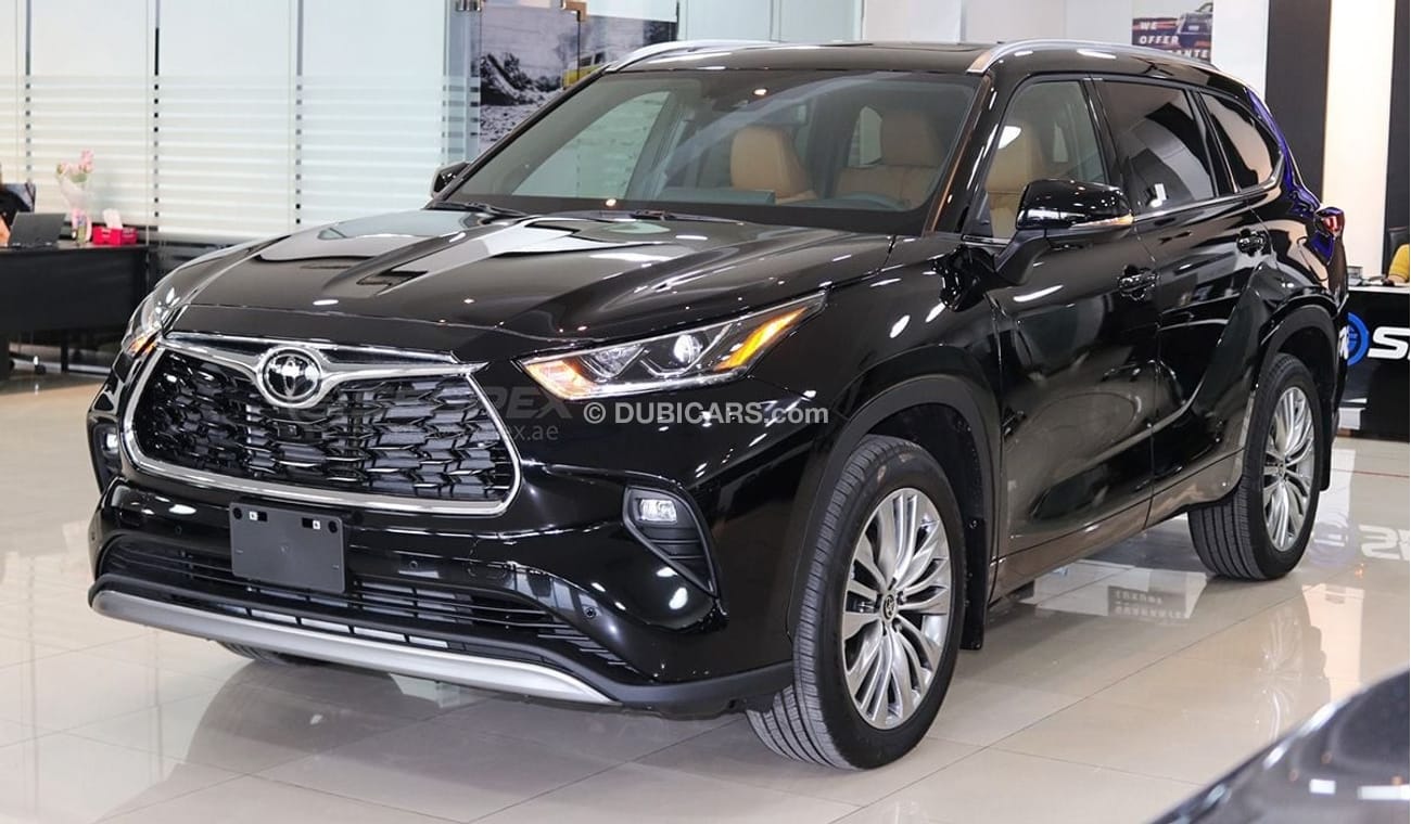 New 2023 Model Toyota Highlander Limited, 2.4L Turbo Petrol, Platinum ...