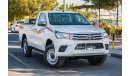 تويوتا هيلوكس 2021 Toyota Hilux 2.7L AT 4x2 | Back Cam + Bedliner + Red Inside + Alloy | Export Only