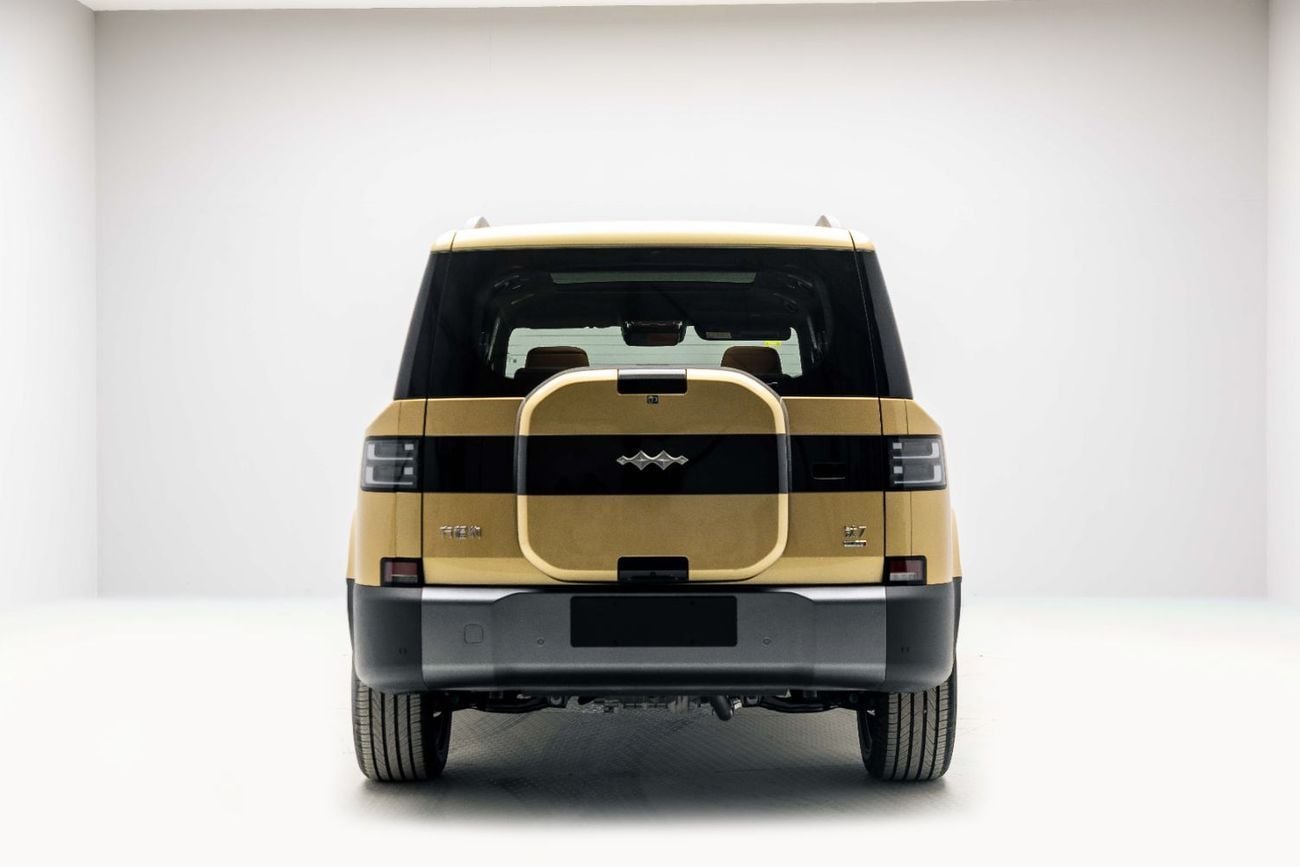 BYD Leopard Titanium 7 Ultra 1.5L - Gold Inside Orange | Export Only