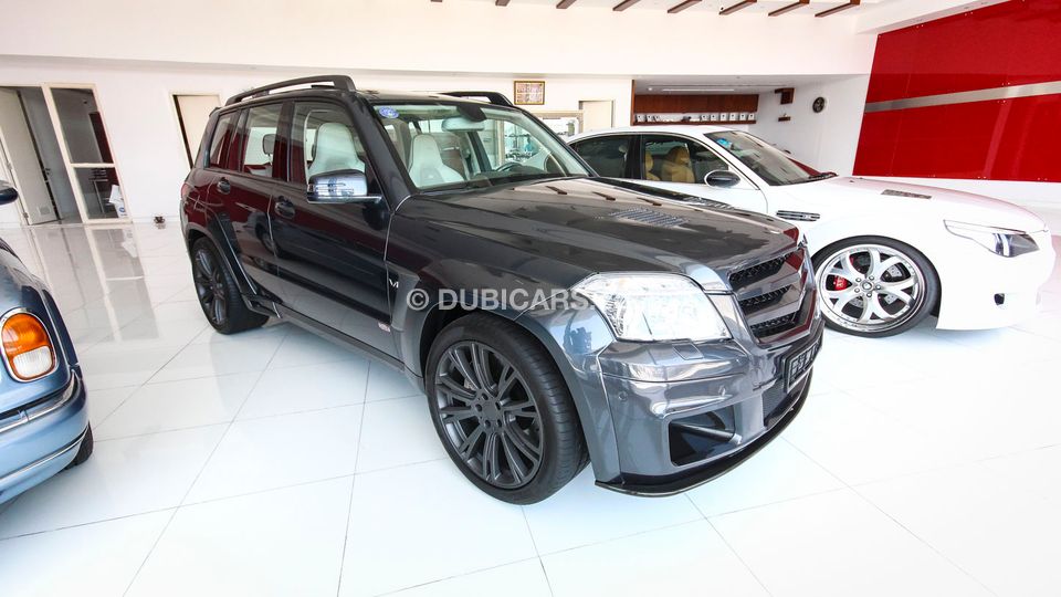 MercedesBenz GLK 350 V12 & Brabus Body Kit for sale AED 490,000. Grey/Silver, 2009