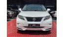 Lexus RX350 FULL OPTION GCC 2012 LOW MILEAGE SINGLE OWNER IN MINT CONDITION