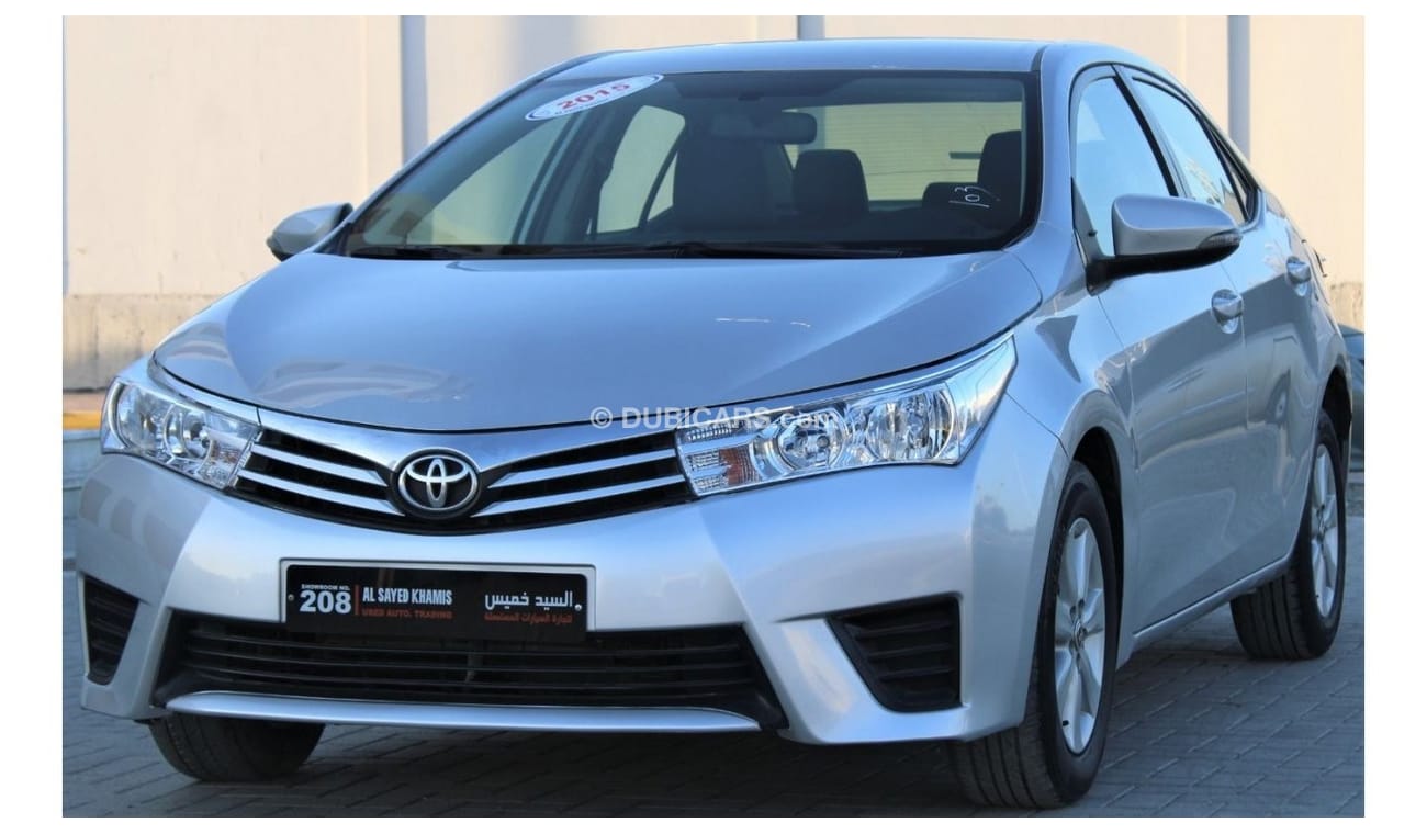 Toyota Corolla SE SE Toyota Corolla 2015 in excellent condition, without accidents