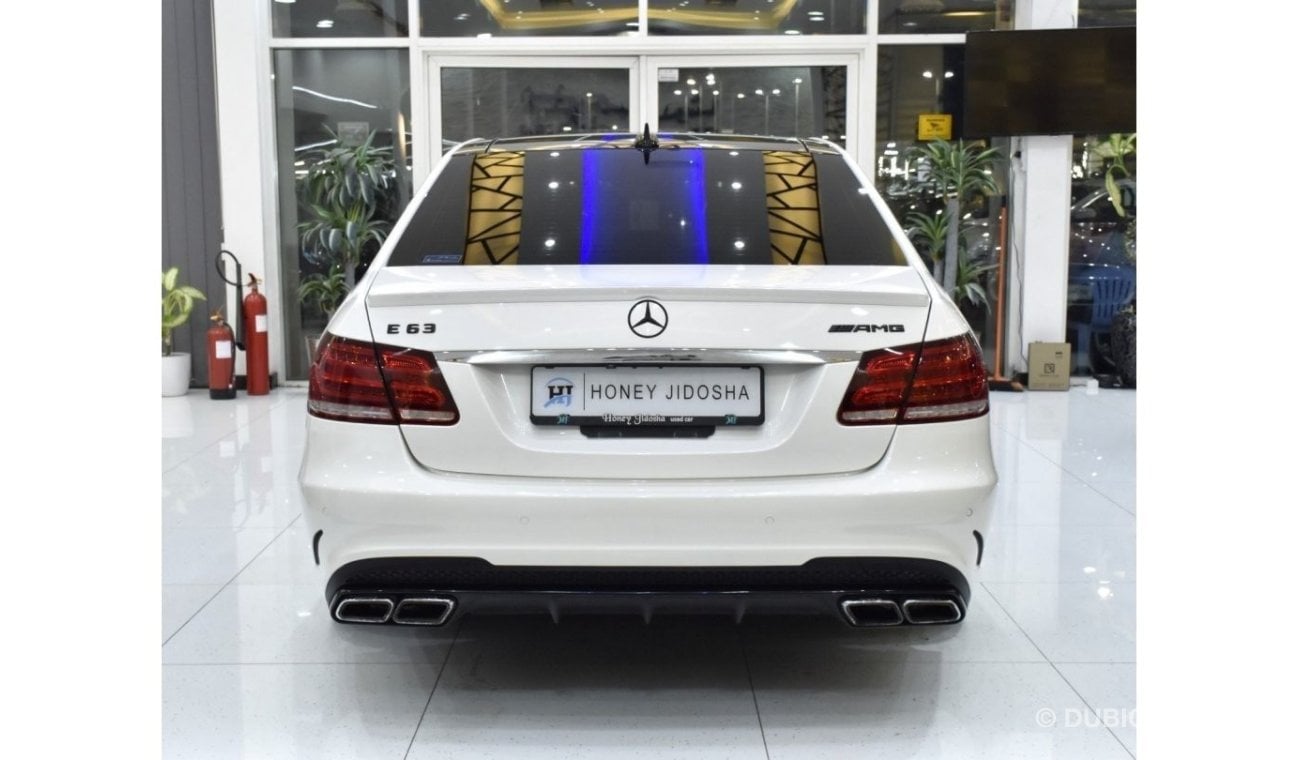 Mercedes-Benz E 63 AMG EXCELLENT DEAL for our Mercedes Benz E63 AMG ( 2014 Model ) in White Color Japanese Specs