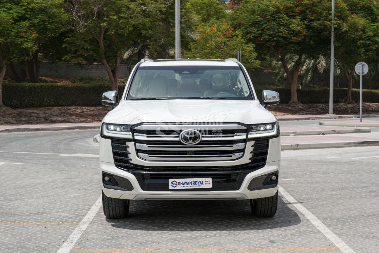 تويوتا لاند كروزر LC300 VXR-FULL OPTION 3.5L HEV 457TT AT | 7-SEATS | JBL | 360 CAMERA | SOFT DOOR CLOSING| 2026MY