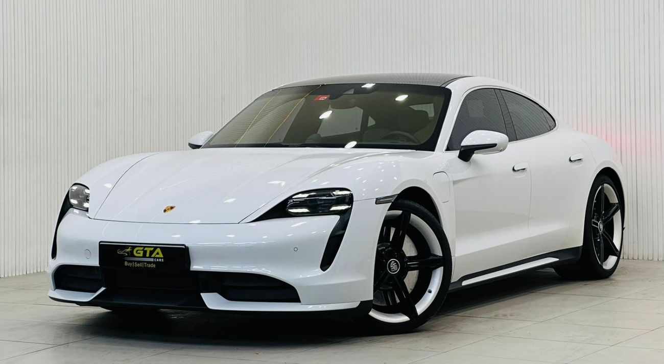 Porsche Taycan 2021 Porsche Taycan Turbo, 7 Years Porsche Battery Warranty, Full Porsche History, Apr 2025 Warranty