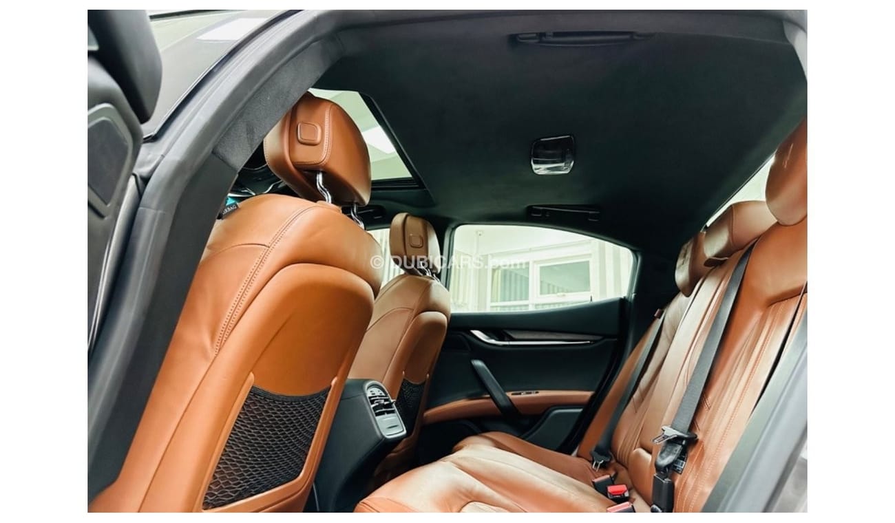 Maserati Ghibli GCC .. FSH .. S .. V6 ..perfect Condition