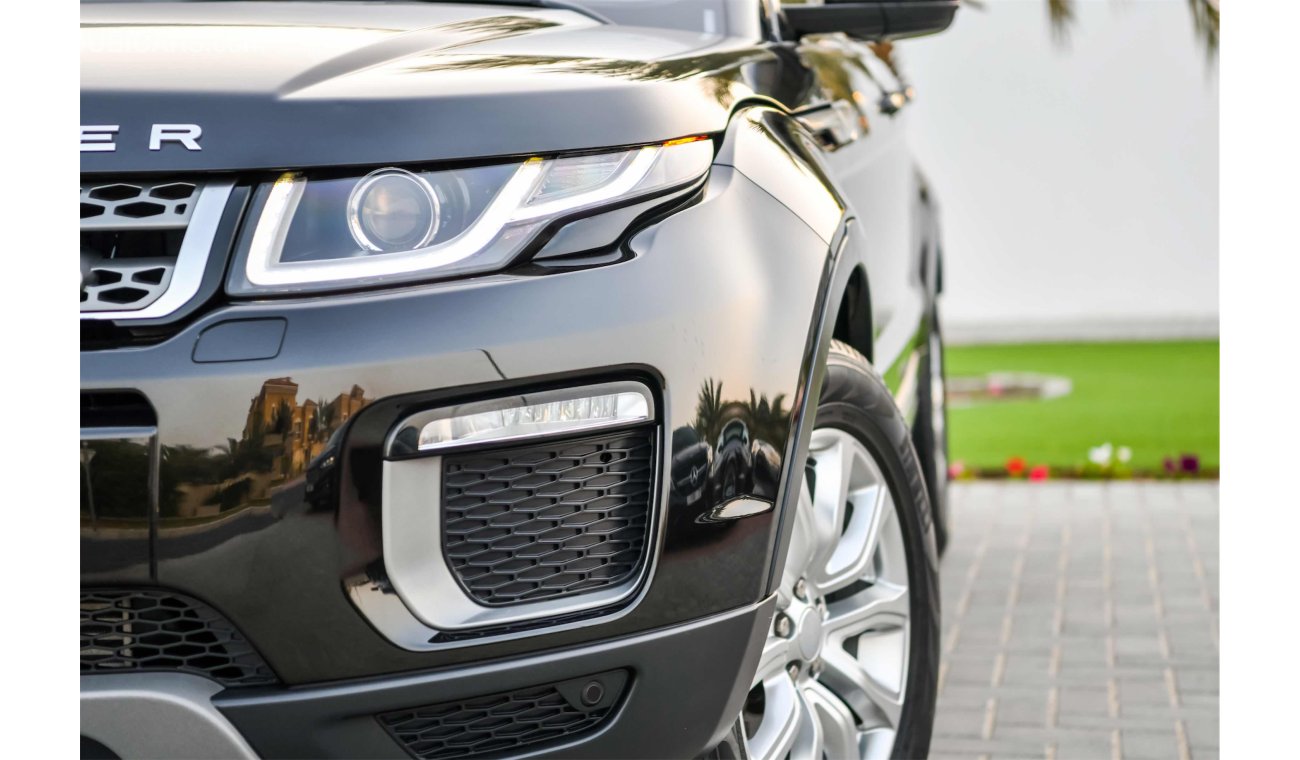 Land Rover Range Rover Evoque - Fully Agency Serviced - Agency Warranty Until 2021- AED 2330 Per Month - 0% DP