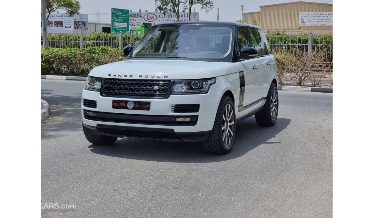 Land Rover Range Rover Vogue Supercharged Free registration  warranty gcc specs