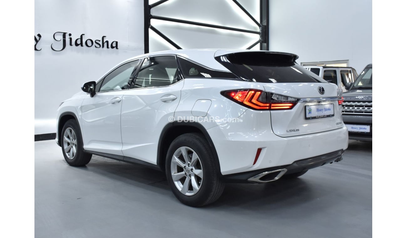 لكزس RX 350 EXCELLENT DEAL for our Lexus RX350 ( 2017 Model ) in White Color GCC Specs