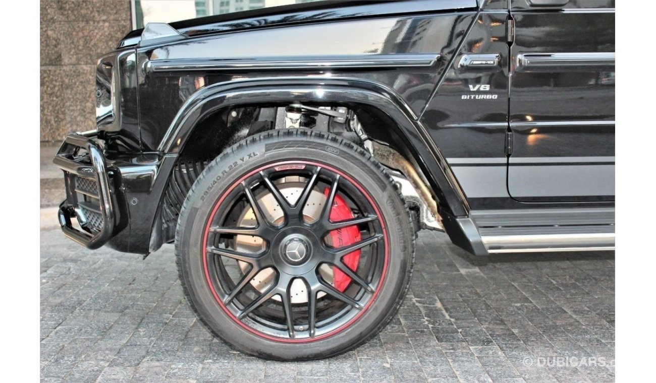 مرسيدس بنز G 63 AMG Mercedes G63 AMG - Black Edition 1 - GCC, full service history and warranty June 2024 - Service cont