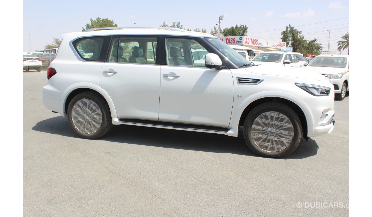 Infiniti QX80 he car has Gulf specifications and is not allowed to register for Saudi Arabia