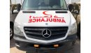 مرسيدس بنز سبرينتر Mercedes Benz Sprinter Ambulance,Model:2015. Low mileage