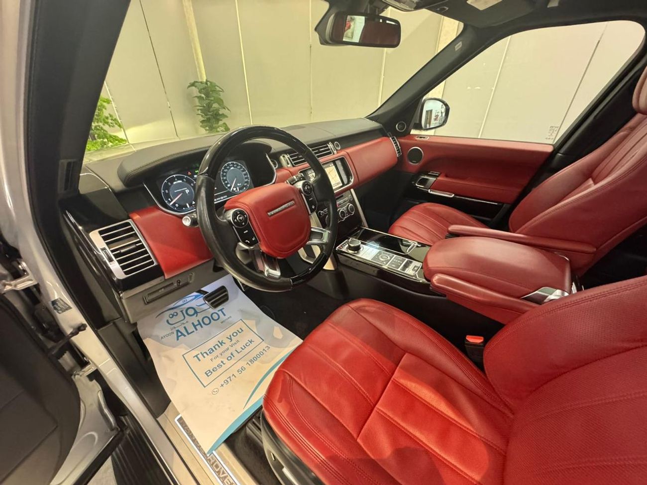 Land Rover Range Rover Supercharged 5.0L LOVELY SUPERCHARGED RR VOGUE V8 || GCC II TOP RANGE || ACCIDENT FREE || LOW MILEAG