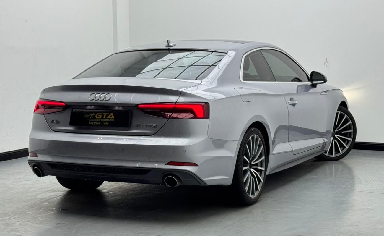 Audi A5 40 TFSI S Line 2.0L (187 HP) 2019 Audi A5 40TFSI S-Line, Full Service History, 1 Year Warranty, GCC